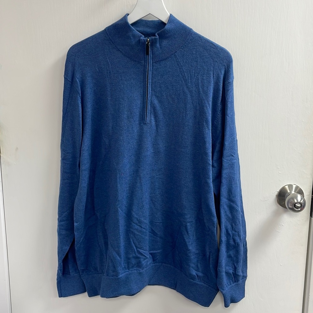 Men’s Alashan Cotton Cashmere Quarter Zip (5378)